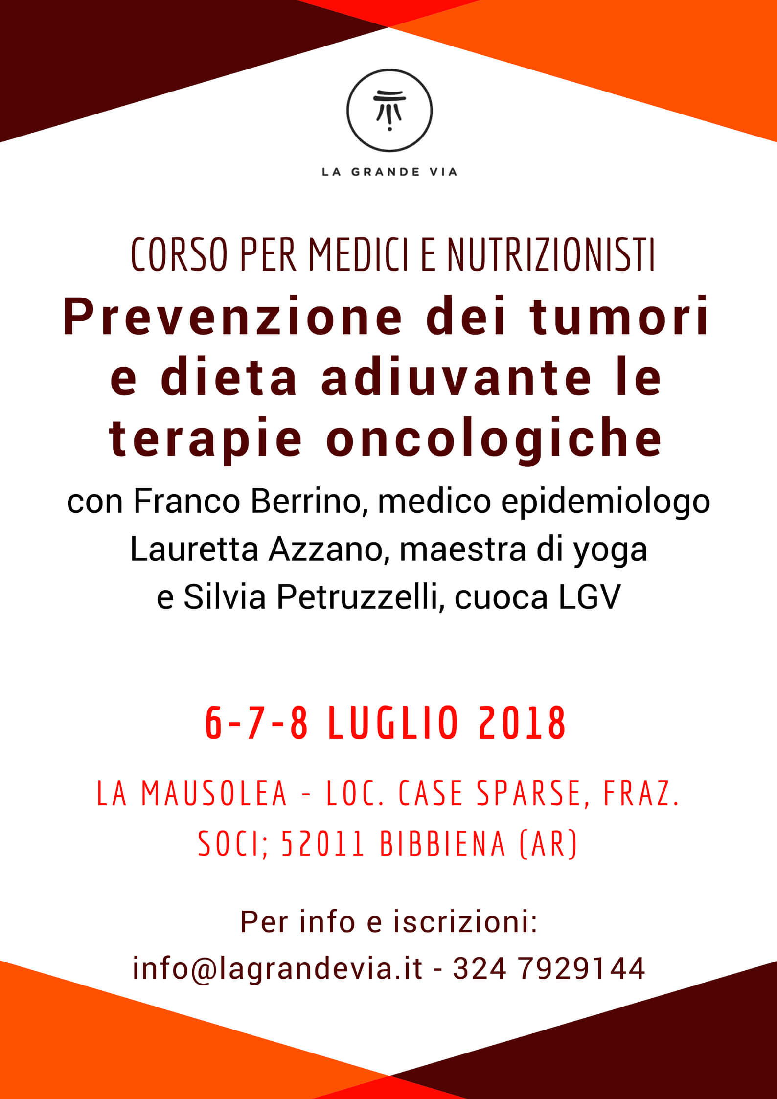 PREVENZIONE DEI TUMORI E DIETA ADIUVANTE LE TERAPIE ONCOLOGICHE Con ...